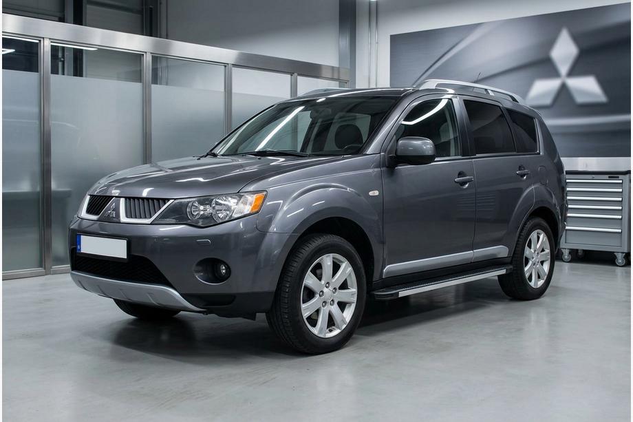 Mitsubishi Outlander 2006–2012 Boční nášlapy Maya V1 (2 ks, hliník) Image
