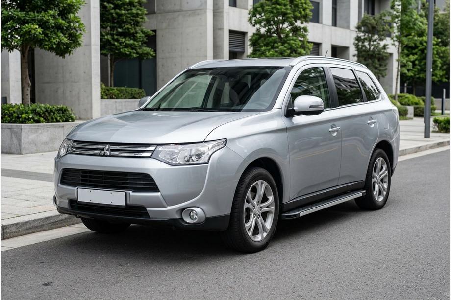 Mitsubishi Outlander 2012–2021 Boční nášlapy Maya V1 (2 ks, hliník) Image