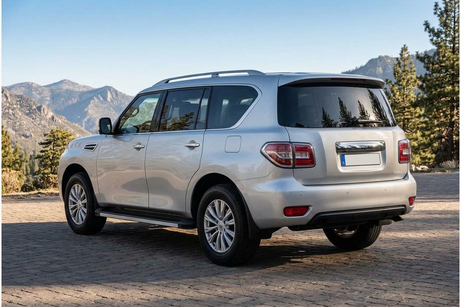 Nissan Patrol Y62 2010–2024 Boční nášlapy Maya V1 (2 ks, hliník) Image
