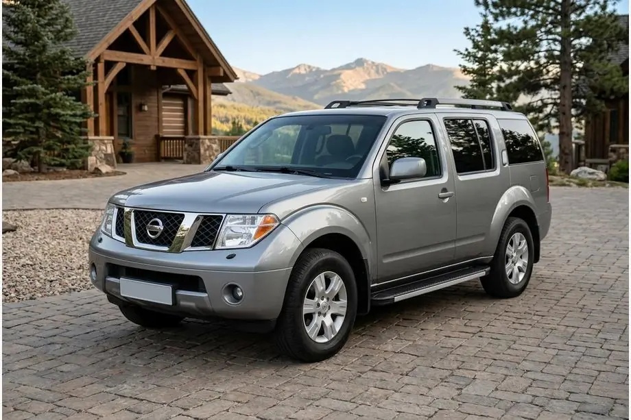 Nissan Pathfinder R51 2005–2014 Boční nášlapy Maya V1 (2 ks, hliník) Fotografie 1