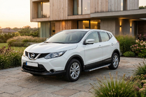 Nissan Qashqai 2014–2021 Boční nášlapy Maya V1 (2 ks, hliník) fotografie 2