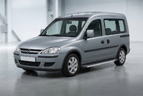 Opel Combo 2002–2012 Boční nášlapy Maya V1 (2 ks, hliník) fotografie 1
