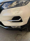 Nissan Qashqai 2014–2021 Nerezové kryty mlhových světel (2017↗, nerez) fotografie 2