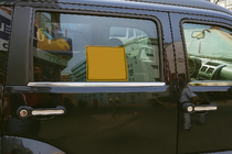 Dodge Nitro 2006–2011 Nerezové kryty klik dveří fotografie 6