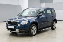 Skoda Yeti 2009–2017 Boční nášlapy Maya V1 (2 ks, hliník) fotografie 1