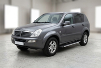 SsangYong Rexton I 2001–2017 Boční nášlapy Maya V1 (2 ks, hliník) fotografie 1