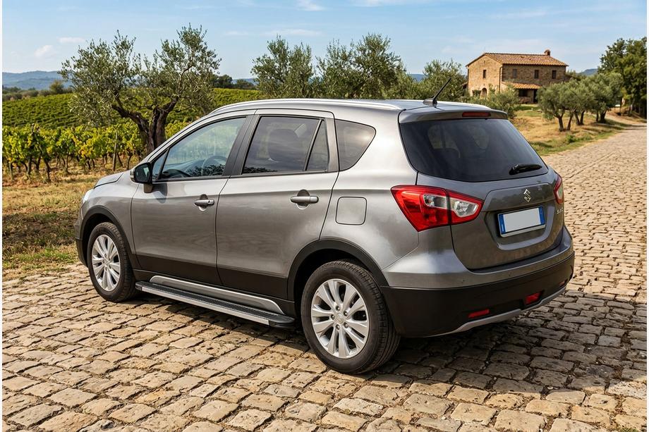 Suzuki SX4 S-Cross 2013–2016 Boční nášlapy Maya V1 (2 ks, hliník) Image