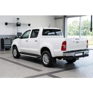 Boční nášlapy Maya V1 (2 ks, hliník) Toyota Hilux 2006–2015 fotografie 1