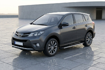 Toyota Rav 4 2013–2018 Boční nášlapy Maya V1 (2 ks, hliník) fotografie 1
