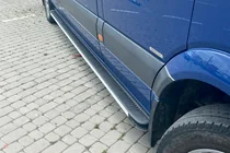 Volkswagen Crafter 2006–2016 Boční nášlapy Maya (2 ks, hliník) fotografie 2