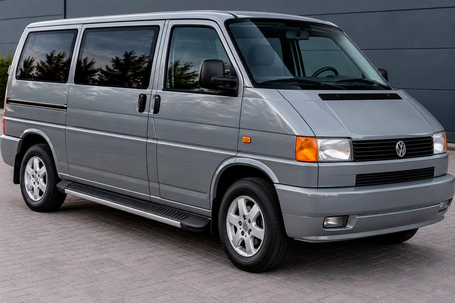 Volkswagen T4 Transporter 1990–2003 Boční nášlapy Maya (2 ks, hliník) Krátký rozvor Image
