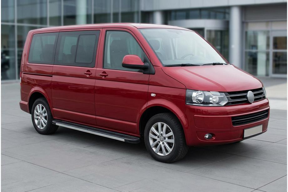 Volkswagen T5 2010–2015 Boční nášlapy Maya (2 ks, hliník) Krátký rozvor Image