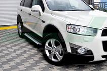 Chevrolet Captiva 2006–2019 Boční nášlapy Allmond Grey (2 ks, hliník) 2006–2015 fotografie 5