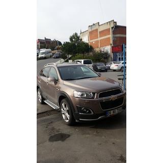 Boční nášlapy Allmond Grey (2 ks, hliník) Chevrolet Captiva 2006–2019 fotografie 4