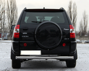 Chery Tiggo 1 2005–2016 Zadní oblouk (nerez) Ø60 mm fotografie 1