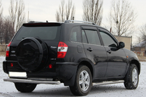 Chery Tiggo 1 2005–2016 Zadní oblouk (nerez) Ø60 mm fotografie 3
