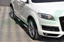 Audi Q7 2005–2015 Boční nášlapy – nerezové trubky (2 ks) fotografie 5