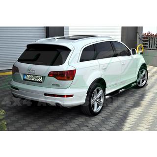Boční nášlapy – nerezové trubky (2 ks) Audi Q7 2005–2015 fotografie 3