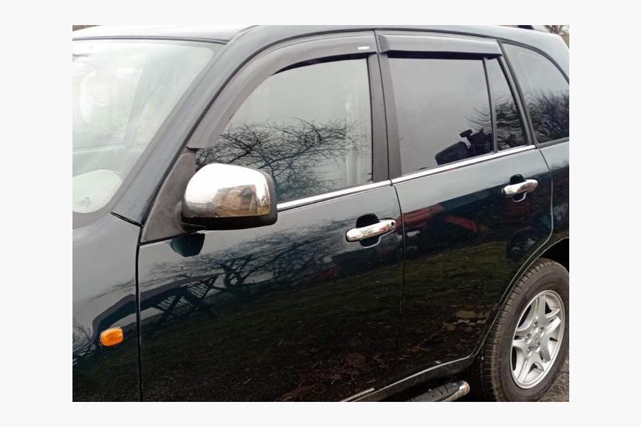 Chery Tiggo 1 2005–2016 Chromové kryty klik dveří (4 ks, nerez) Image