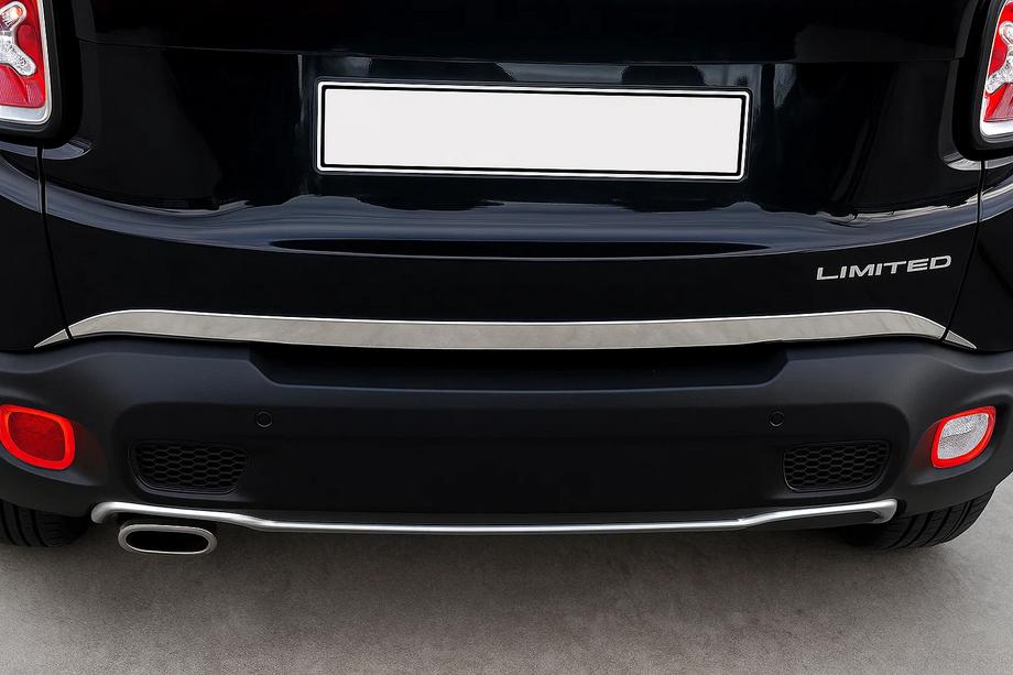 Jeep Renegade 2014– Ochranná lišta hrany víka kufru 2014-2018 (3 ks, nerez) Image