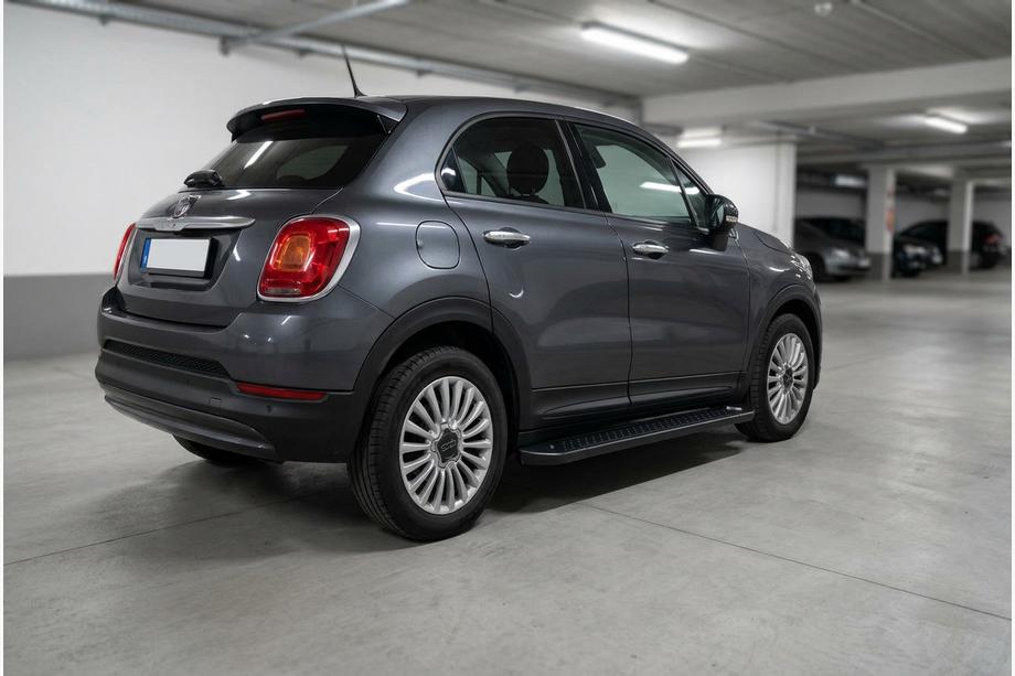Fiat 500X 2014–2024 Boční nášlapy Allmond Black (2 ks, hliník) Image