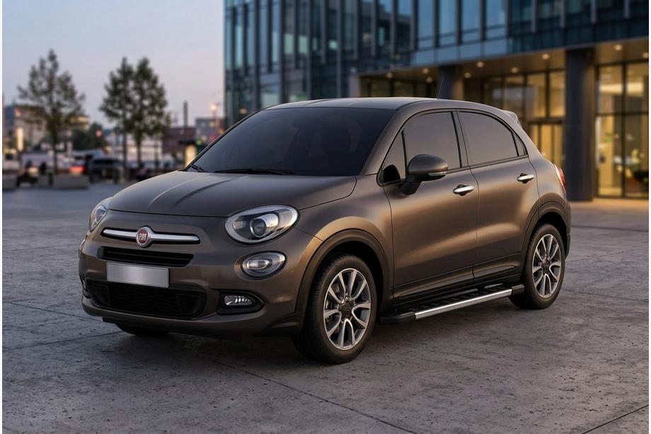 Fiat 500X 2014–2024 Boční nášlapy RedLine V1 (2 ks, hliník) Image