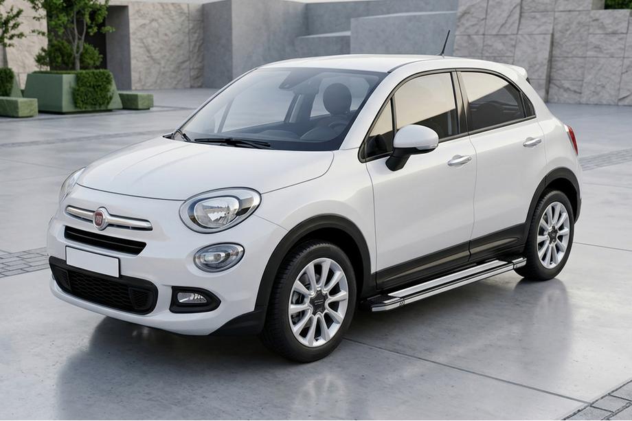Fiat 500X 2014–2024 Boční nášlapy Rainbow (2 ks, hliník) Image