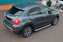 Fiat 500X 2014–2024 Boční nášlapy Fullmond (2 ks, hliník) fotografie 5