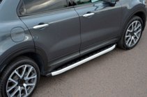 Fiat 500X 2014–2024 Boční nášlapy Fullmond (2 ks, hliník) fotografie 1
