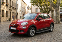 Fiat 500X 2014–2024 Boční nášlapy Tayga Black (2 ks, hliník) fotografie 1