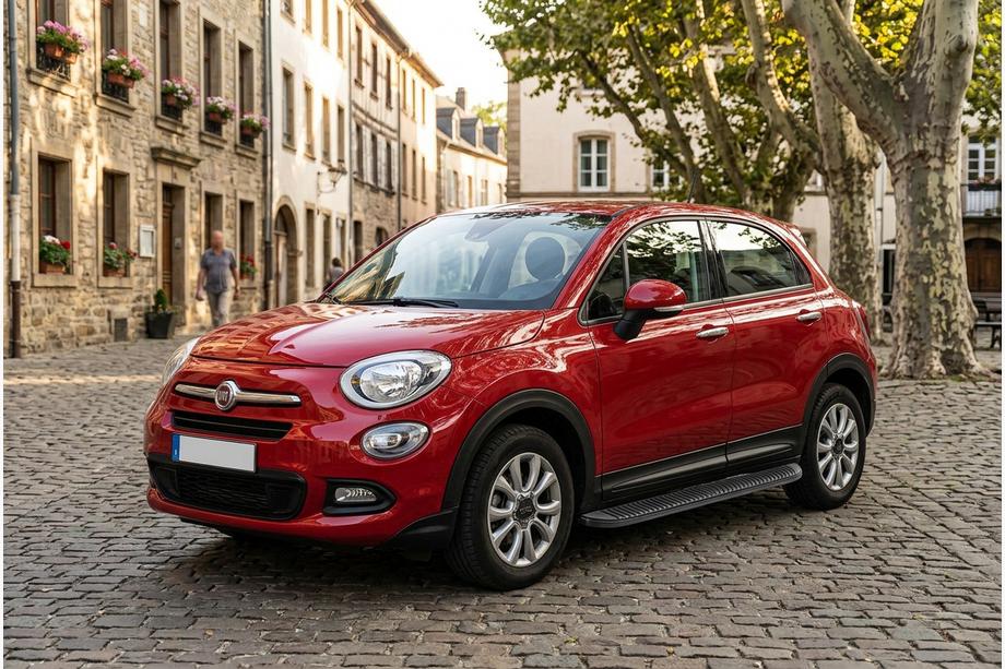Fiat 500X 2014–2024 Boční nášlapy Tayga Black (2 ks, hliník) Image