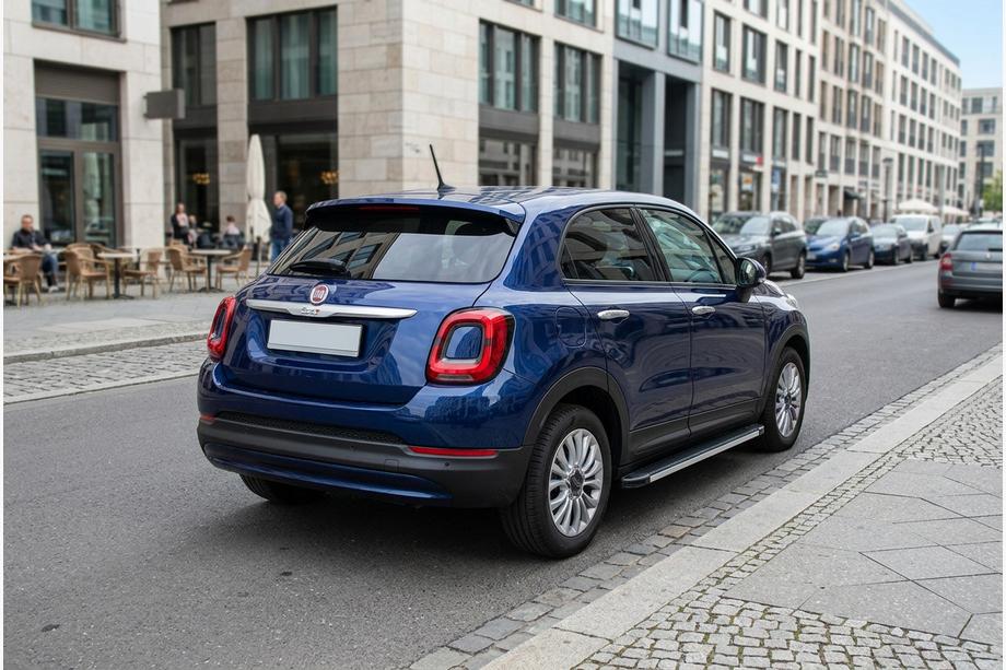 Fiat 500X 2014–2024 Boční nášlapy Maya V1 (2 ks, hliník) Image