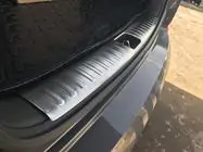 Hyundai Tucson TL 2016–2021 Ochranná lišta na zadní práh kufru OmsaLine (nerez) fotografie 2