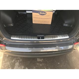 Ochranná lišta na zadní práh kufru OmsaLine (nerez) Hyundai Tucson TL 2016–2021 fotografie 3