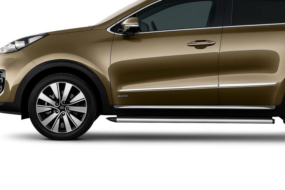 Kia Sportage 2015–2021 Nerezové lišty na dveře (4 ks) Fotografie 3