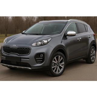 Chromové kryty zpětných zrcátek (2 ks, nerez) Kia Sportage 2015–2021 fotografie 3