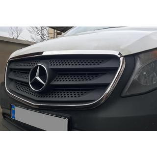 Nerezové rámečky masky chladiče (2 ks) Mercedes Vito/V-class W447 2014– fotografie 4