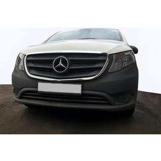 Nerezové rámečky masky chladiče (2 ks) Mercedes Vito/V-class W447 2014– fotografie 1