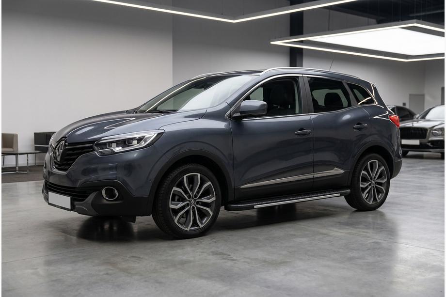 Renault Kadjar 2015–2022 Boční prahy Bosphorus Grey (2 ks, hliník) Image