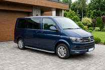 Volkswagen T6 2015–2024 Boční prahy Tayga Grey (2 ks, hliník) fotografie 1