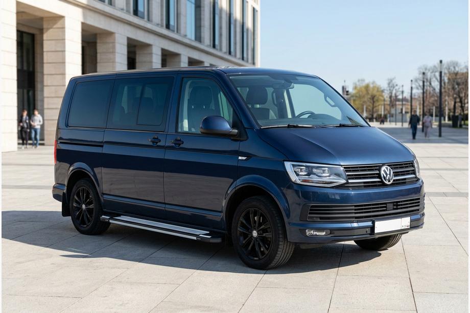 Volkswagen T6 2015–2024 Boční nášlapy Rainbow (2 ks, hliník) Krátký rozvor Image
