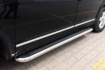 Volkswagen T6 2015–2024 Boční prahy Maydos V2 (2 ks, nerez) fotografie 1