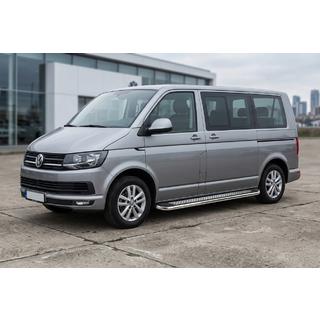 Boční prahy Maydos V2 (2 ks, nerez) Volkswagen T6 2015–2024 fotografie 1