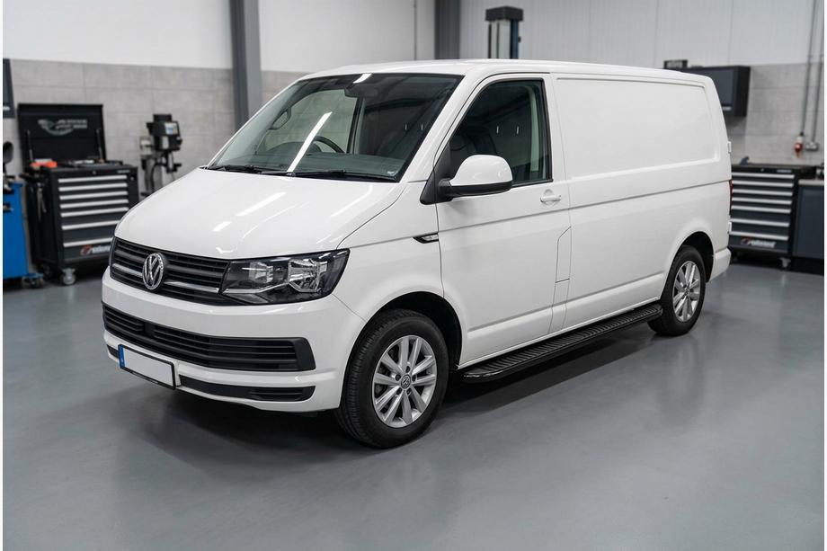 Volkswagen T6 2015–2024 Boční nášlapy Tayga Black (2 ks, hliník) Pouze pro krátký rozvor Image