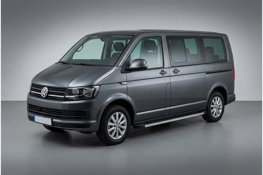 Volkswagen T6 2015–2024 Boční nášlapy Maya (2 ks, hliník) Dlouhý rozvor Image