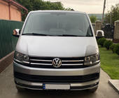 Volkswagen T6 2015–2024 Nerezové chromové lišty na horní masku chladiče 2015-2019 (2 ks) fotografie 2