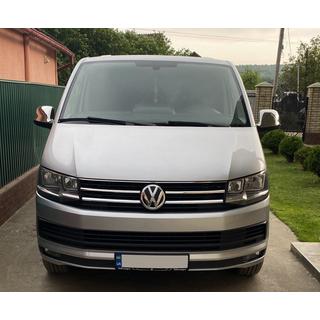 Nerezové chromové lišty na horní masku chladiče 2015-2019 (2 ks) Volkswagen T6 2015–2024 fotografie 2