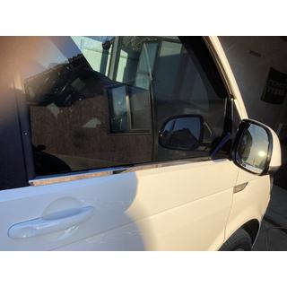 Ozdobné lišty oken (2 ks, nerez) Volkswagen T6 2015–2024 fotografie 2