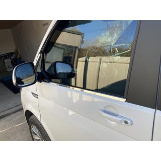 Ozdobné lišty oken (2 ks, nerez) Volkswagen T6 2015–2024 fotografie 1