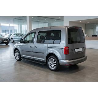 Boční nášlapy Allmond Black (2 ks, hliník) Volkswagen Caddy 2015–2020 fotografie 1